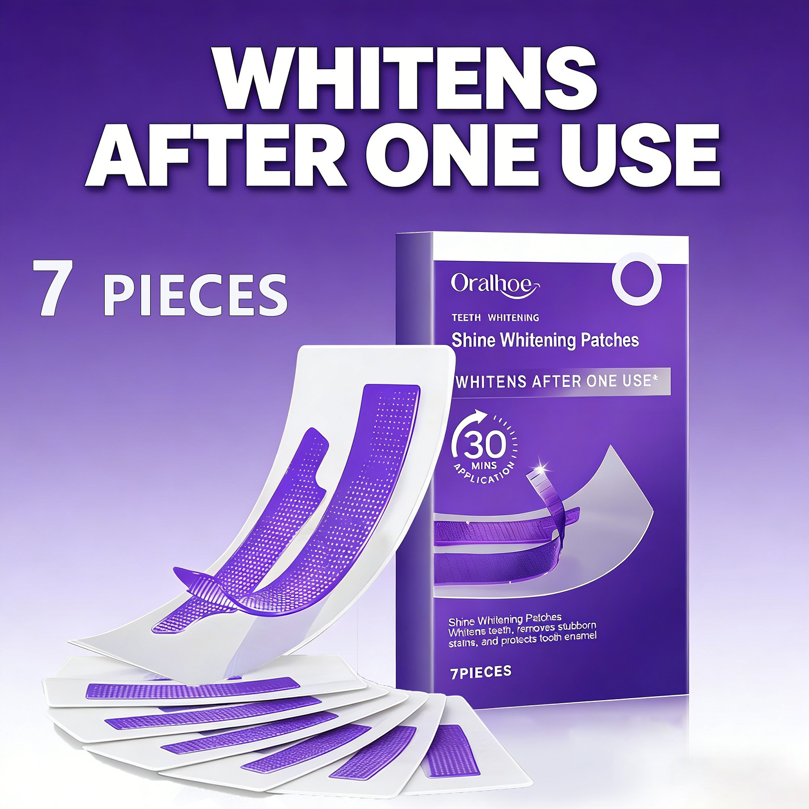 Teeth Whitening Quotes - Purple Teeth Whitening Strips – Remove