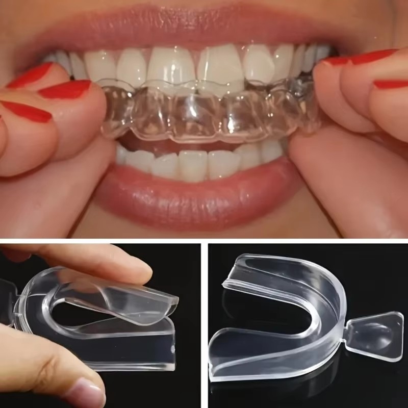 Teeth Whitening Hydrogen Peroxide - 1/2/3/4/5/6Pairs Mouth Guard Bruxism Splint Night