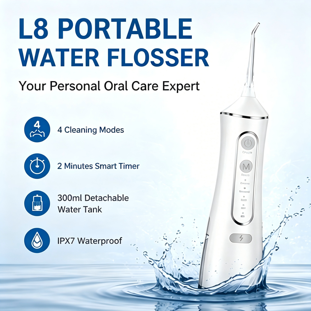 Portable Water Flosser Oral Ir - Water Flosser Cordless reseña y precio