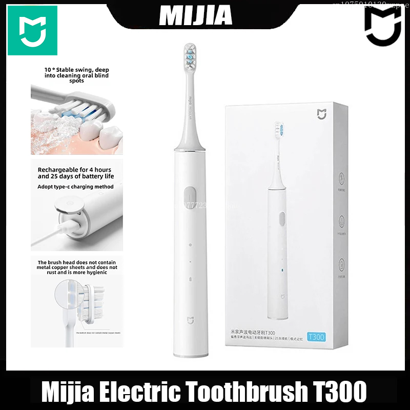 Mijia Electric Toothbrush T300 - Teeth Whitening Toothbrush reseña y precio