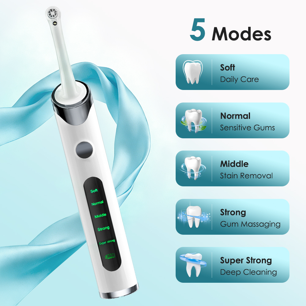 Electric Tooth Polisher Dental - Teeth Whitening Toothbrush reseña y precio