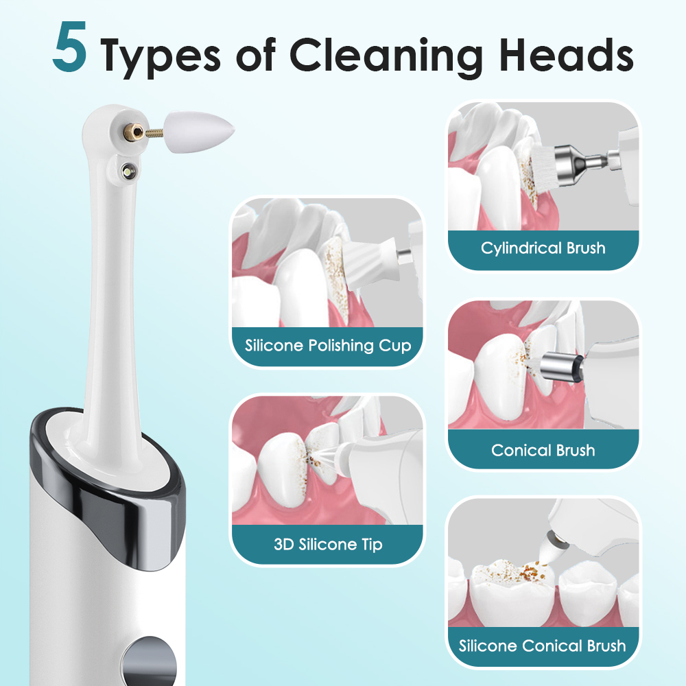 Electric Tooth Polisher Dental - Teeth Whitening Toothbrush reseña y precio