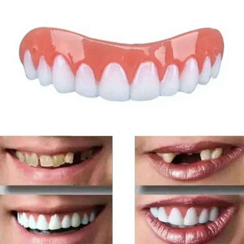 New False Teeth Silicone Upper - Teeth Whitening Veneers reseña y precio