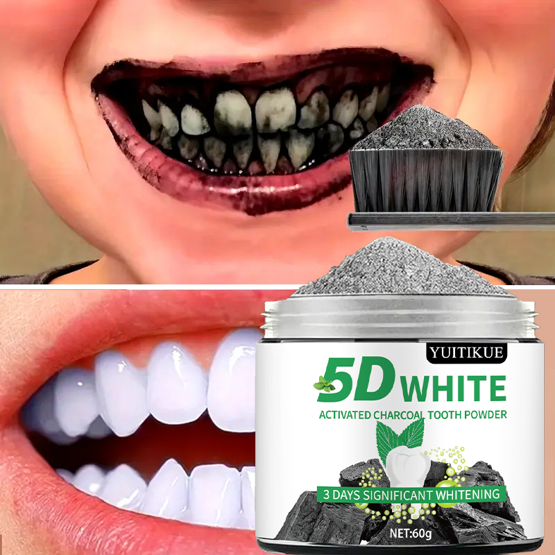 YUlTlKUE 5D White Activated ch - Teeth Whitening Quotes reseña y precio