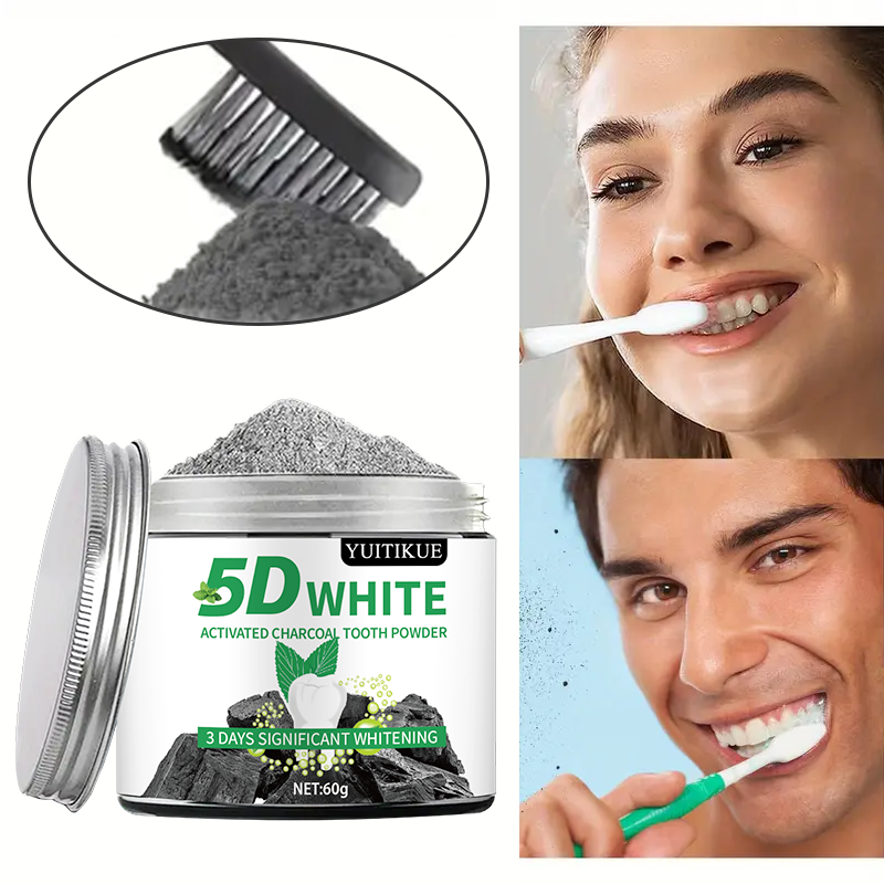 YUlTlKUE 5D White Activated ch - Teeth Whitening Quotes reseña y precio