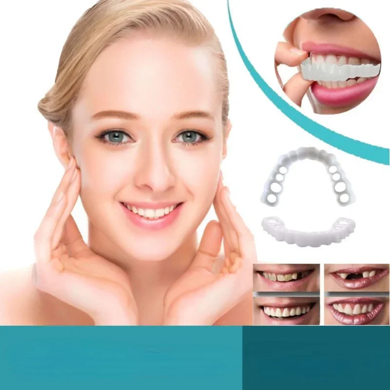 Denture Cover Veneer Snap-on T - Teeth Whitening Veneers reseña y precio