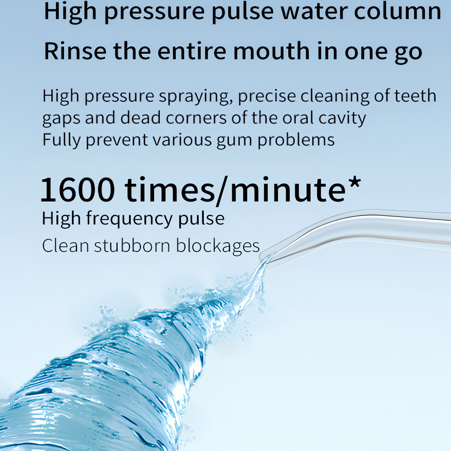 Portable Oral Teeth Dental Wat - Water Flosser Cordless reseña y precio