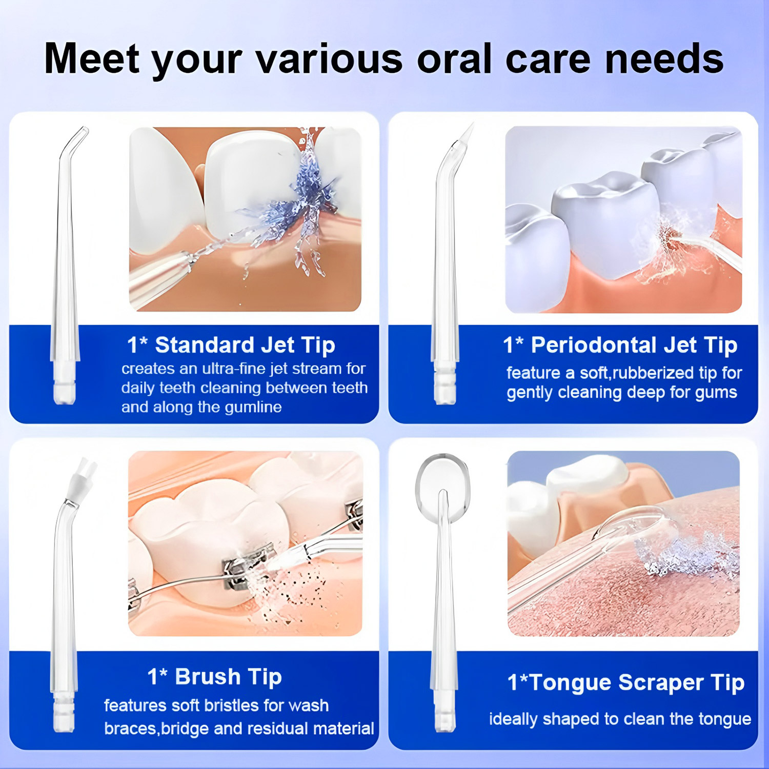 Portable Oral Teeth Dental Wat - Water Flosser Cordless reseña y precio