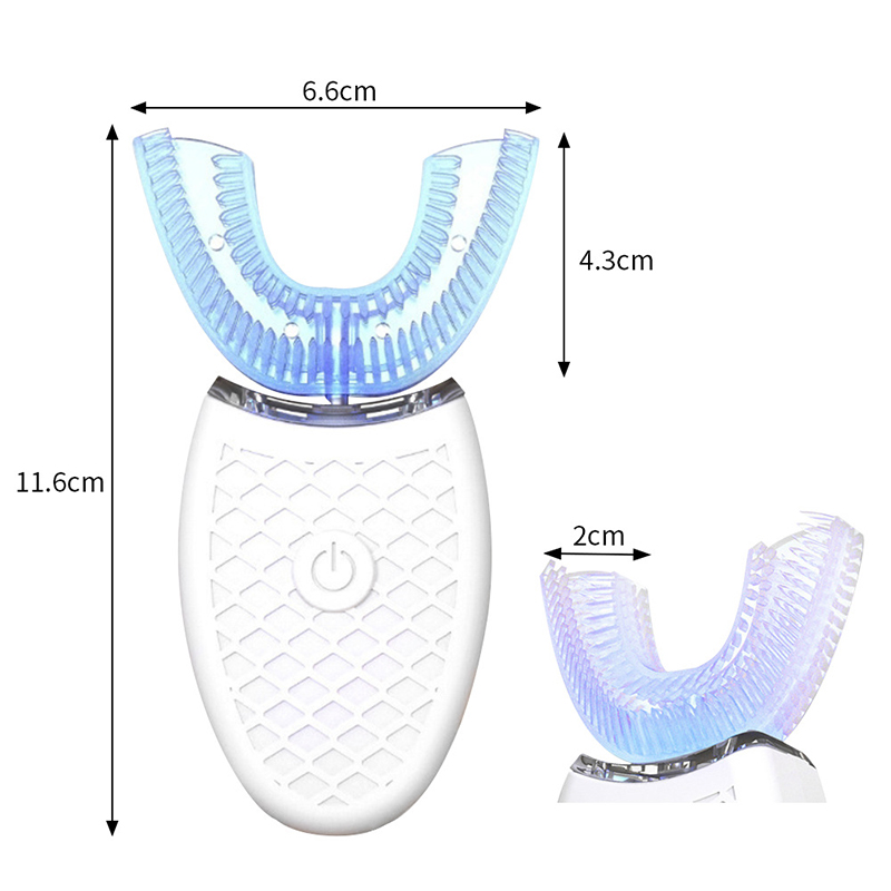 Soft Bristle U Shape Smart Tee - Teeth Whitening Toothbrush reseña y precio