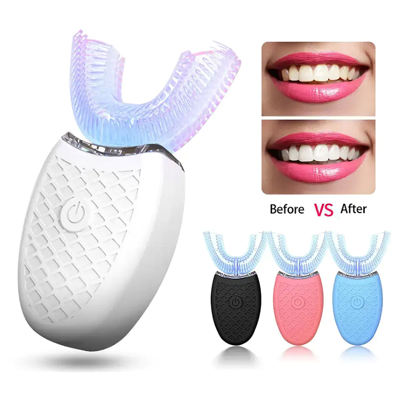 Soft Bristle U Shape Smart Tee - Teeth Whitening Toothbrush reseña y precio