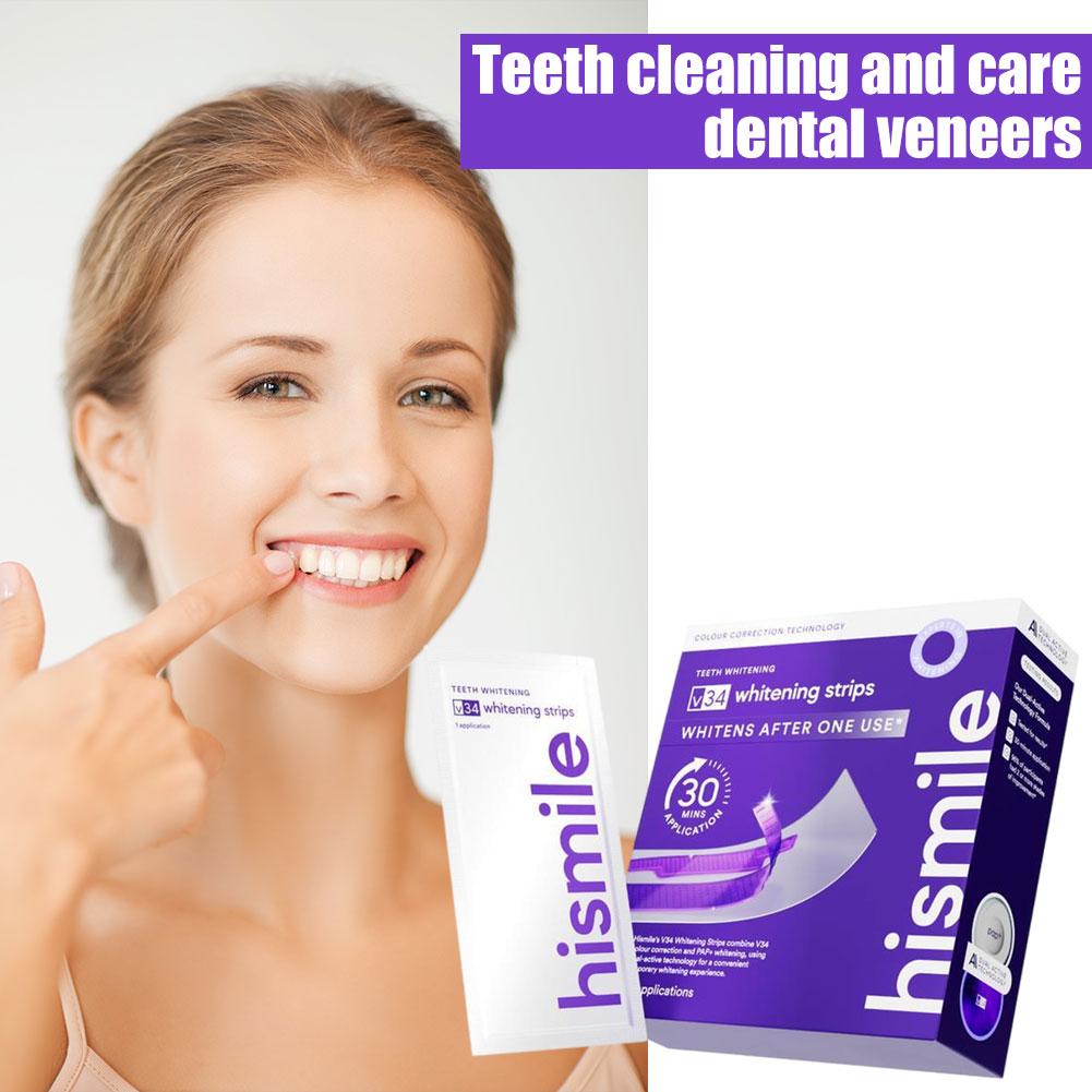 Purple Whitening Tooth Strips  - Teeth Whitening Routine reseña y precio