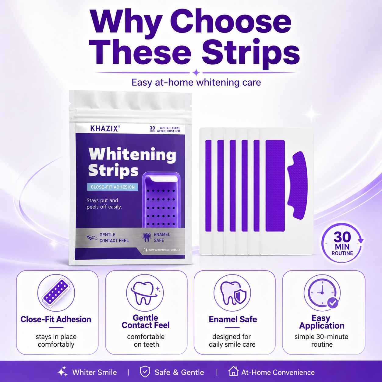 7pairs Teeth Whitening Strips  - Teeth Whitening Routine reseña y precio