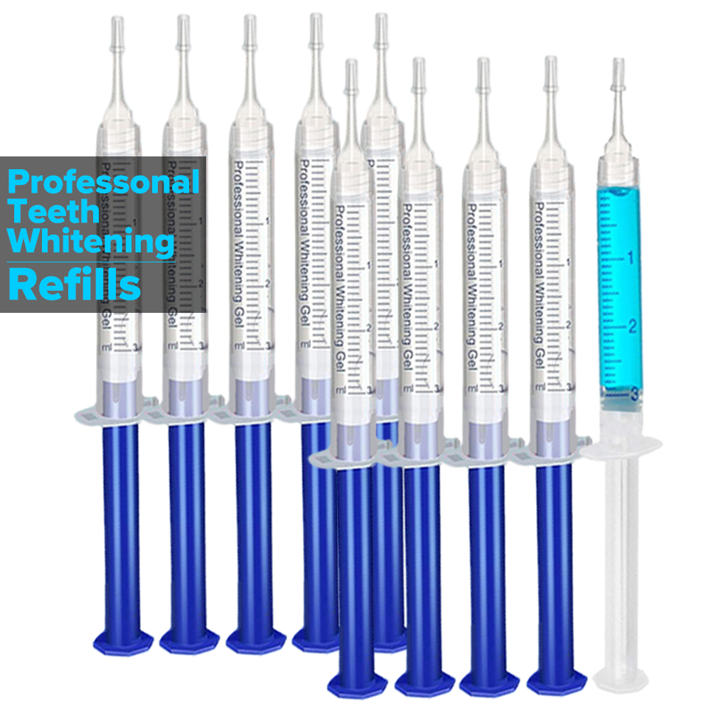 Teeth Whitening Gel Refill Syr - Teeth Whitening Hydrogen Peroxide reseña y precio