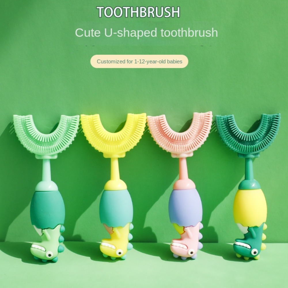 Kids Toothbrush U-shaped 360De - Teeth Whitening Toothbrush reseña y precio