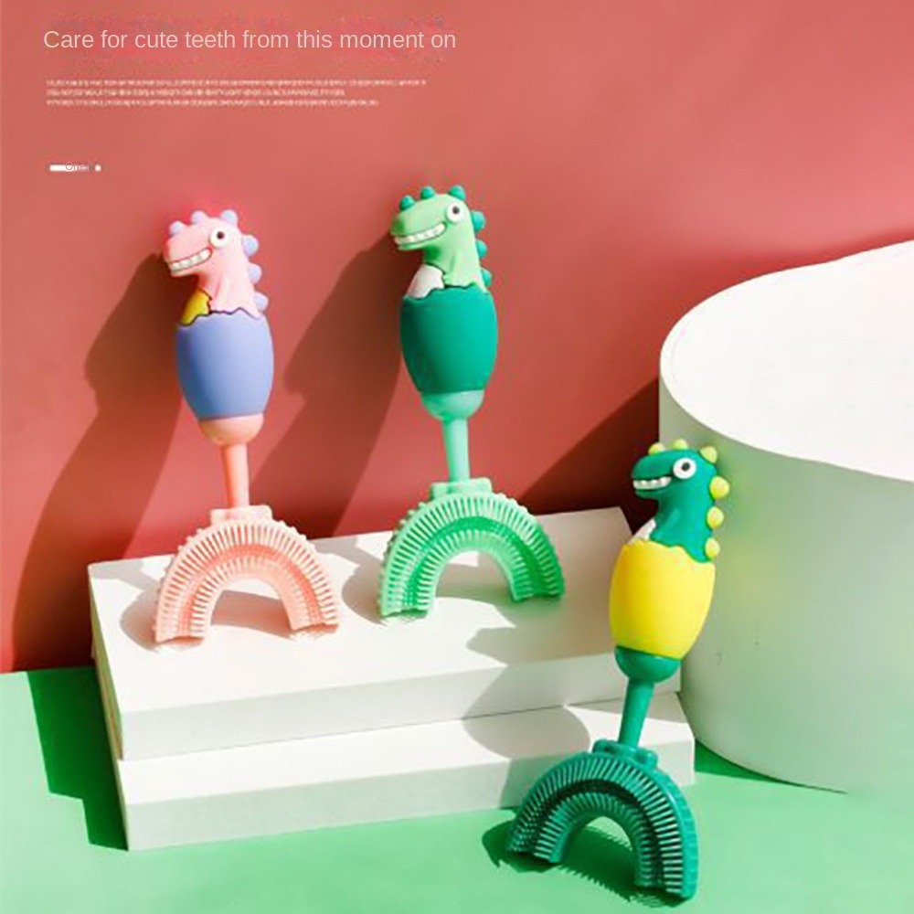 Kids Toothbrush U-shaped 360De - Teeth Whitening Toothbrush reseña y precio