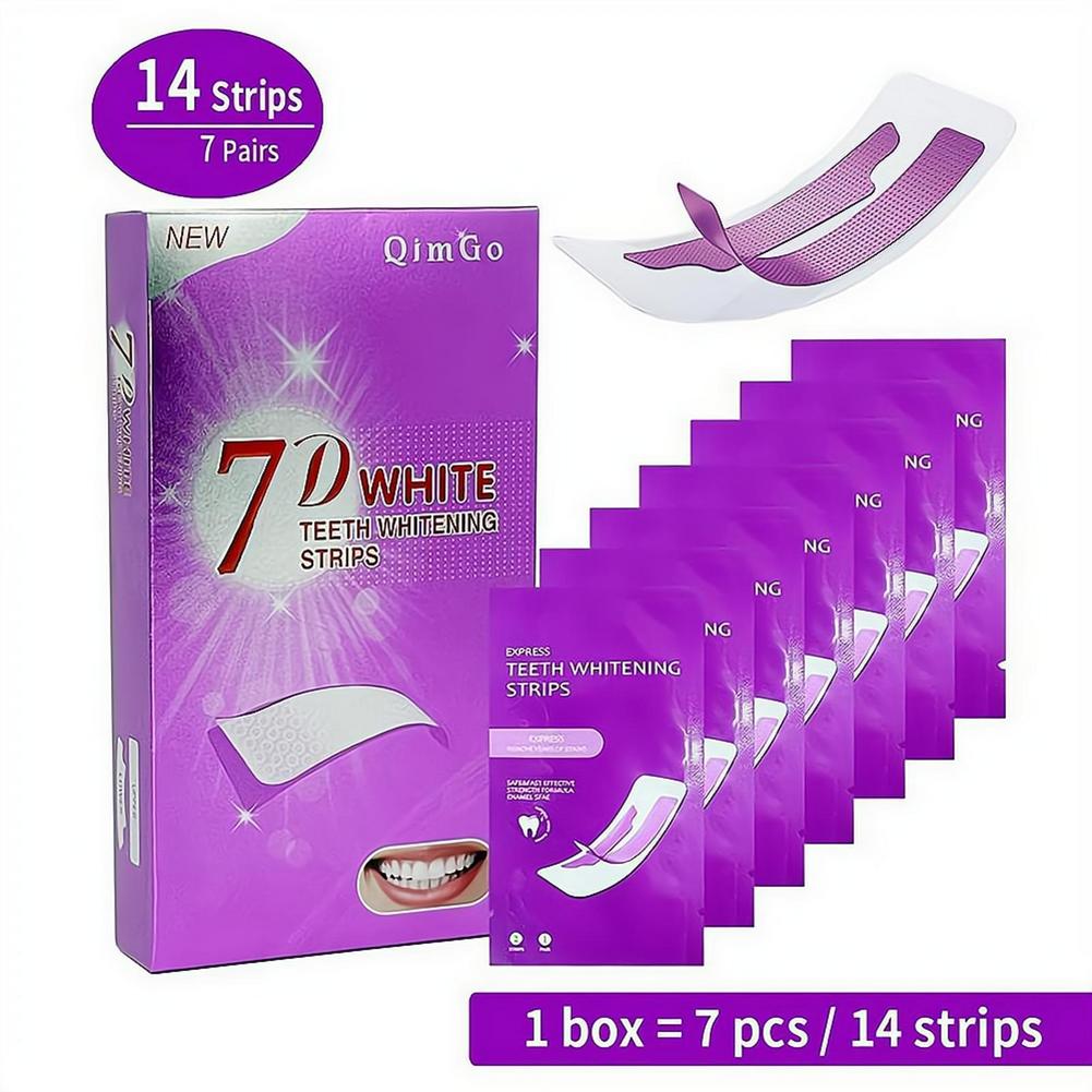 Purple Teeth Whitening Strips  - Teeth Whitening Fast reseña y precio