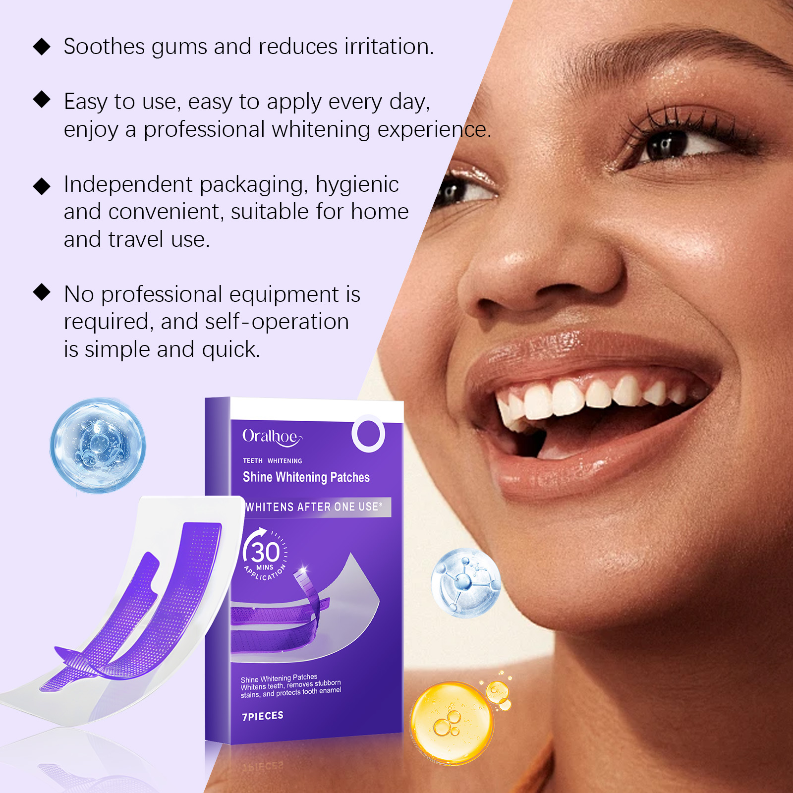 Purple Teeth Whitening Strips  - Teeth Whitening Quotes reseña y precio