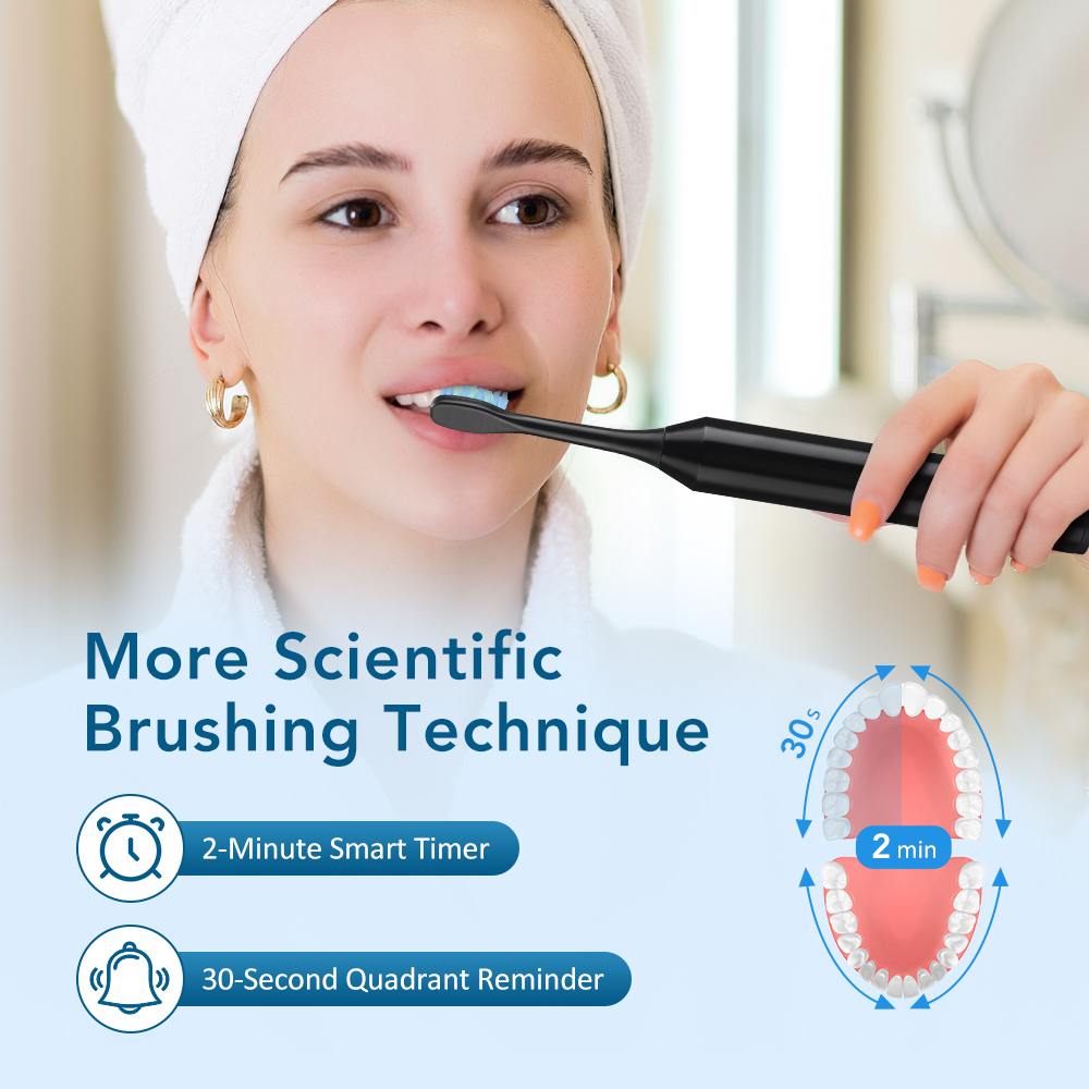 Rechargeable Electric Toothbru - Teeth Whitening Toothbrush reseña y precio