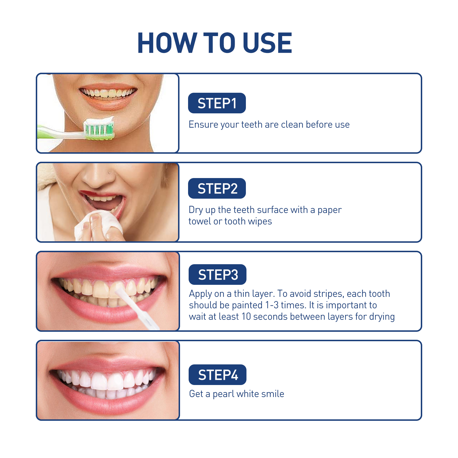 Instant Teeth Whitening Paint  - Teeth Whitening Fast reseña y precio