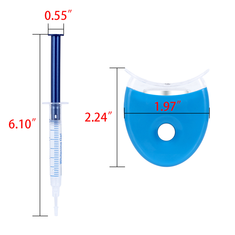 1 set Teeth Whitening 44% Pero - Teeth Whitening Hydrogen Peroxide reseña y precio
