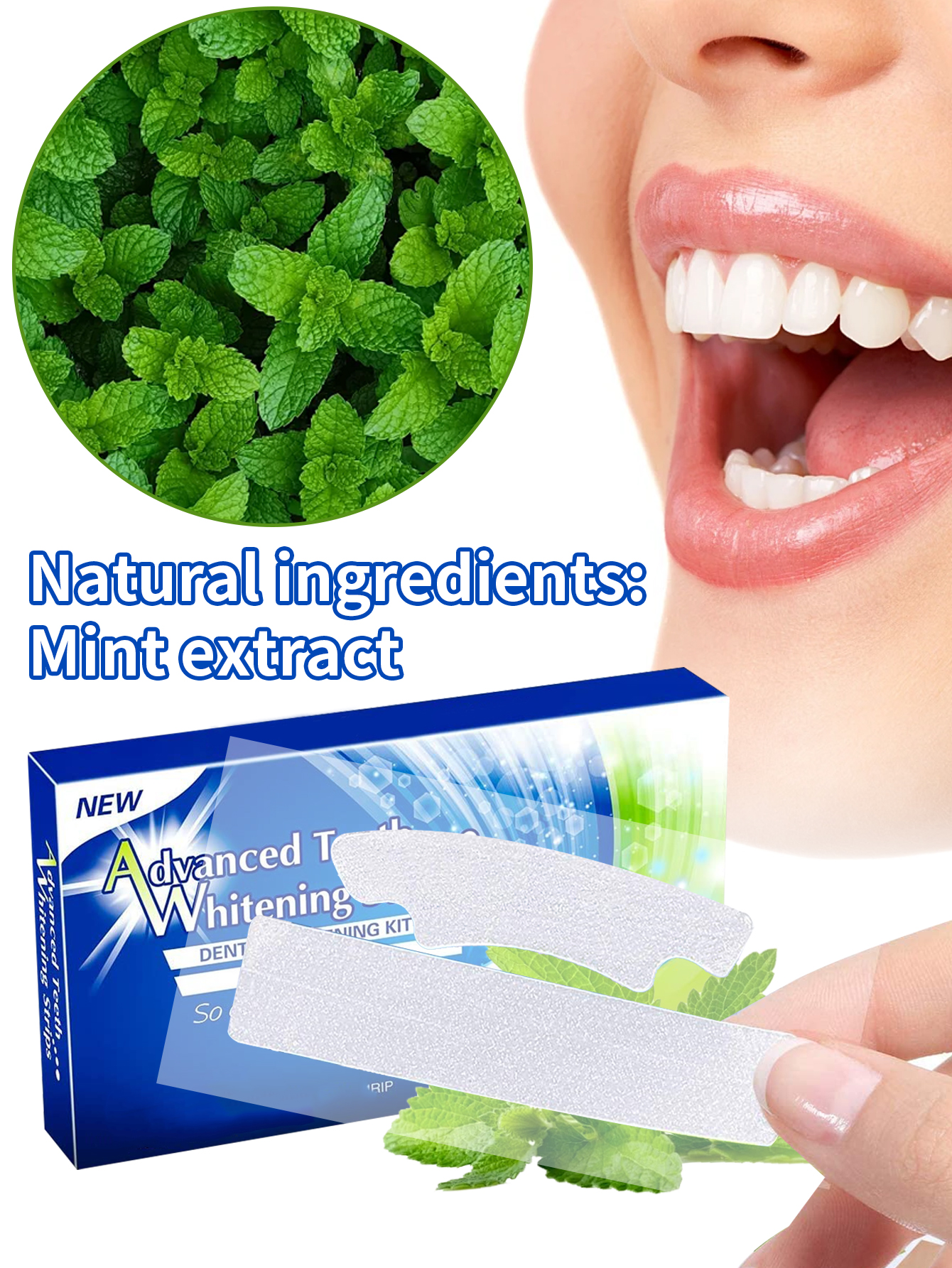 Advanced Teeth Whitening Strip - Teeth Whitening Fast reseña y precio