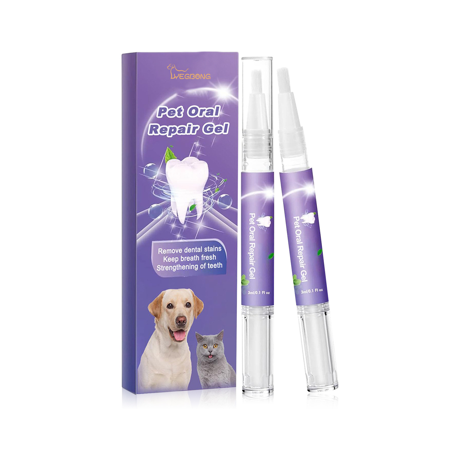 Pet Oral Repair Gel Puppy Tart - Teeth Whitening Hydrogen Peroxide reseña y precio