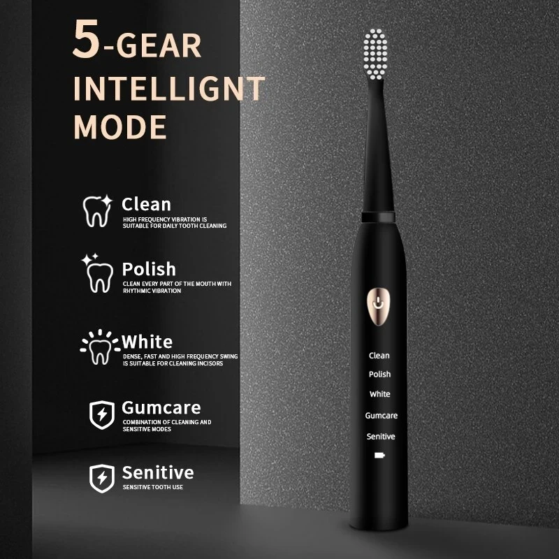 Sonic Electric Toothbrush 5-ge - Teeth Whitening Toothbrush reseña y precio