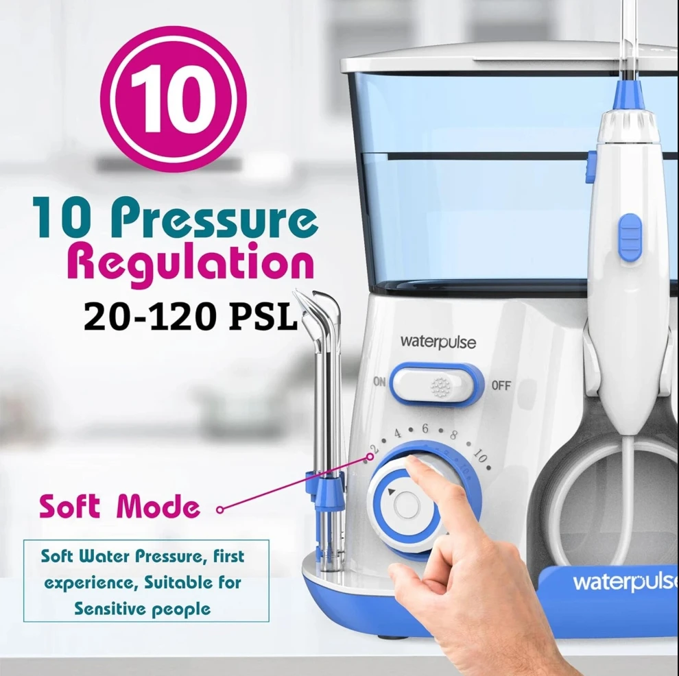 Waterpulse V300 Electric Water - Water Flosser Cordless reseña y precio