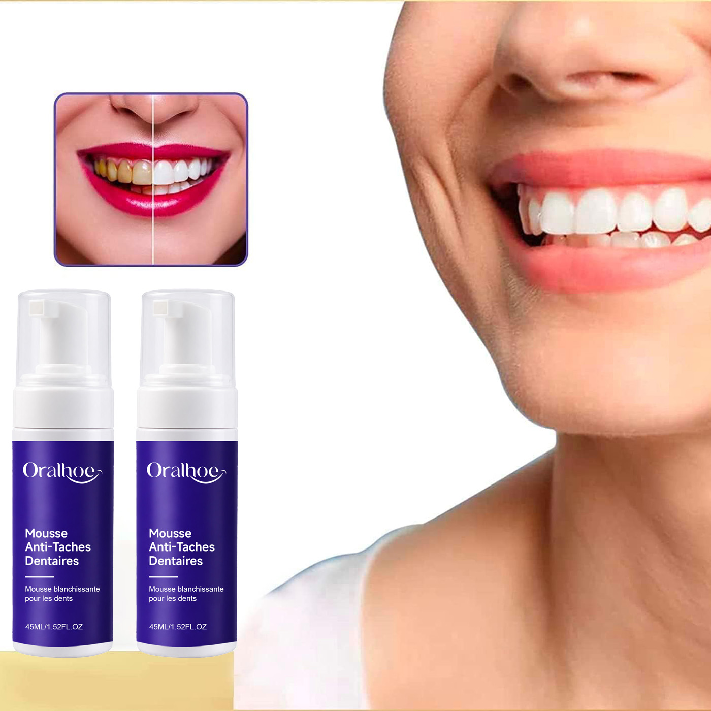 Purple Foaming Teeth Whitening - Teeth Whitening Routine reseña y precio