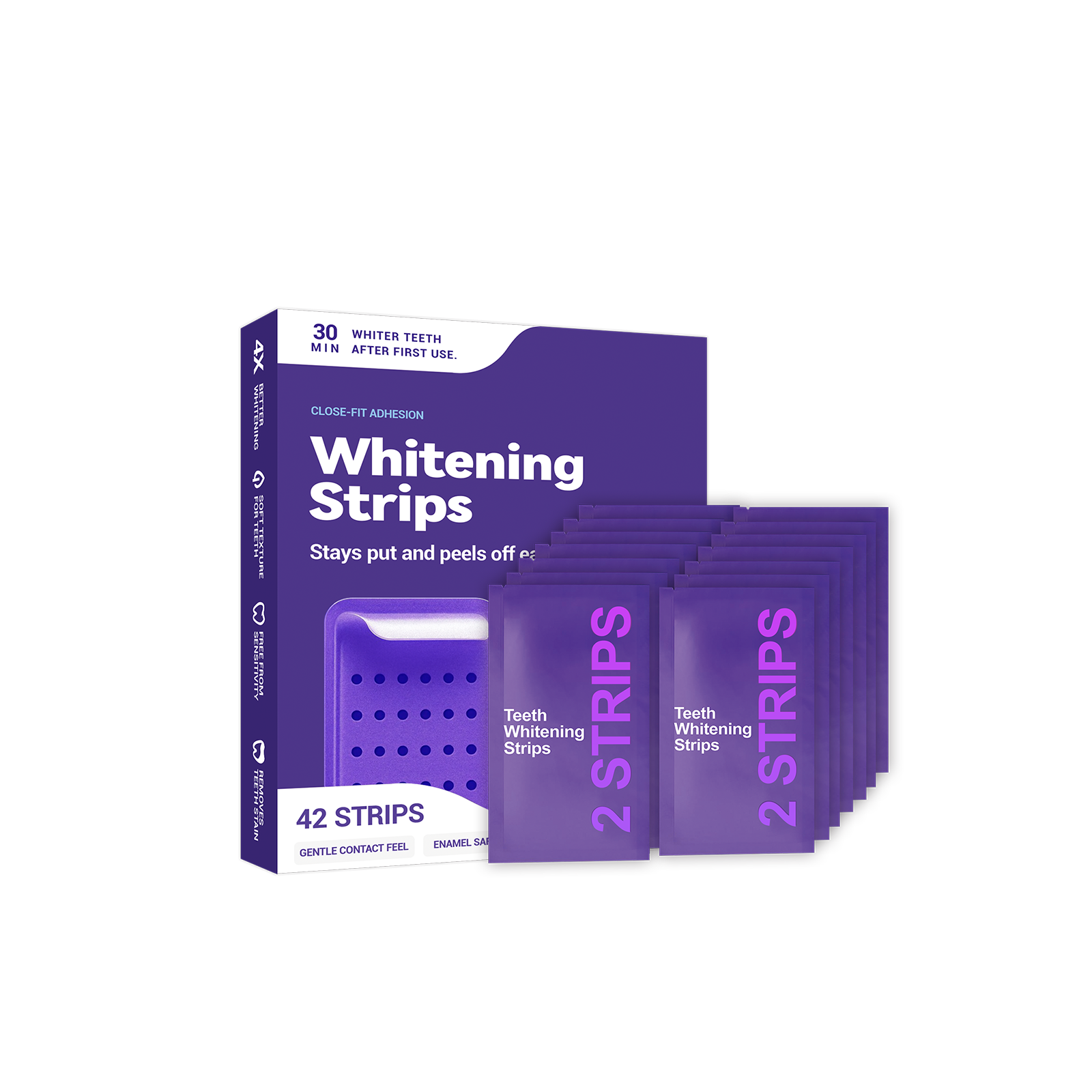 Purple Teeth Whitening Strips  - Teeth Whitening Quotes reseña y precio