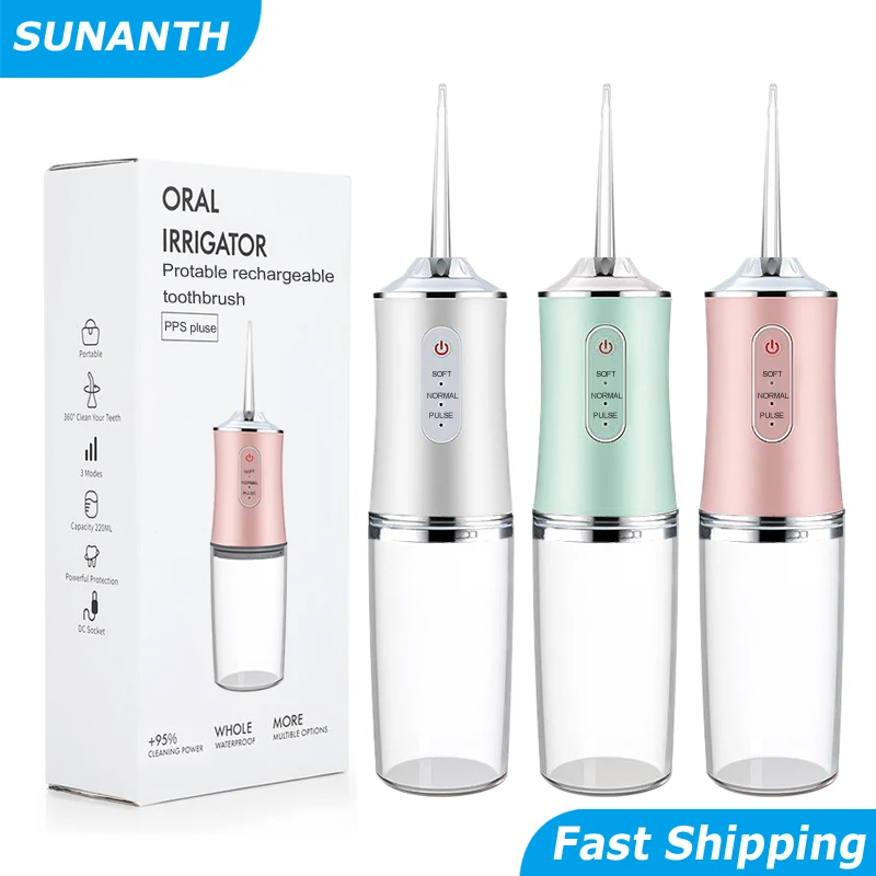 Portable Dental Water Flosser  - Water Flosser Cordless reseña y precio