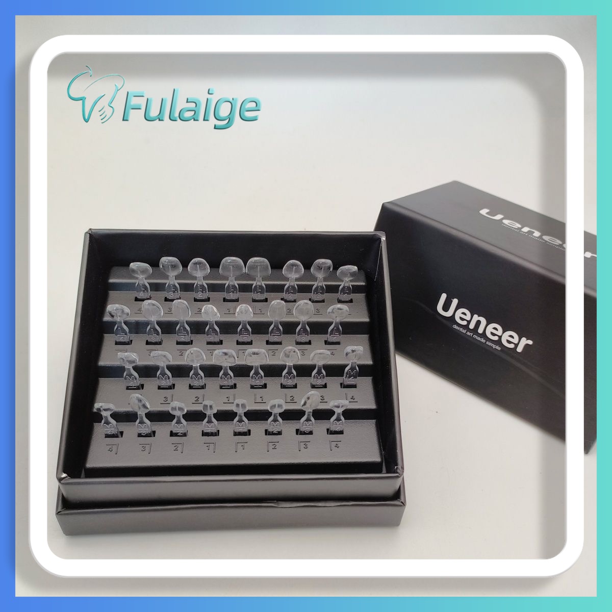 32pcs Press-On Dental Veneer M - Teeth Whitening Veneers reseña y precio