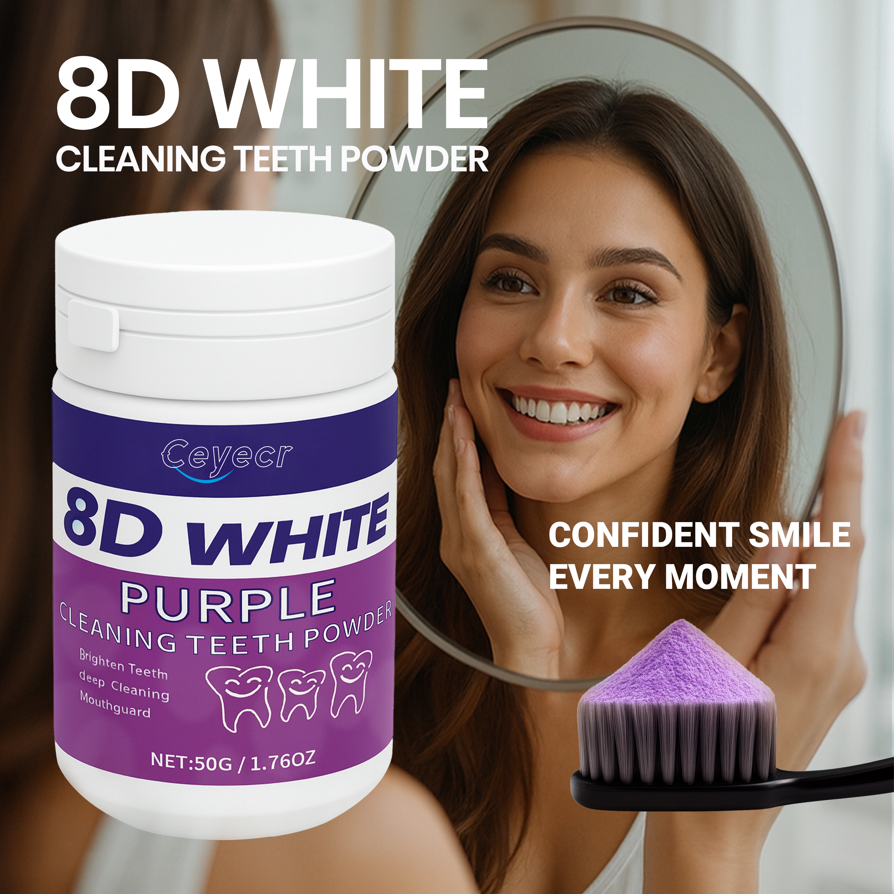 8D white Teeth Whitening Powde - Teeth Whitening Quotes reseña y precio
