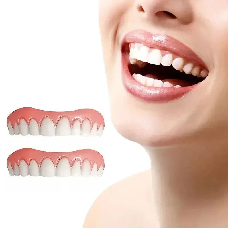 Comfortable Smiling False Teet - Teeth Whitening Veneers reseña y precio