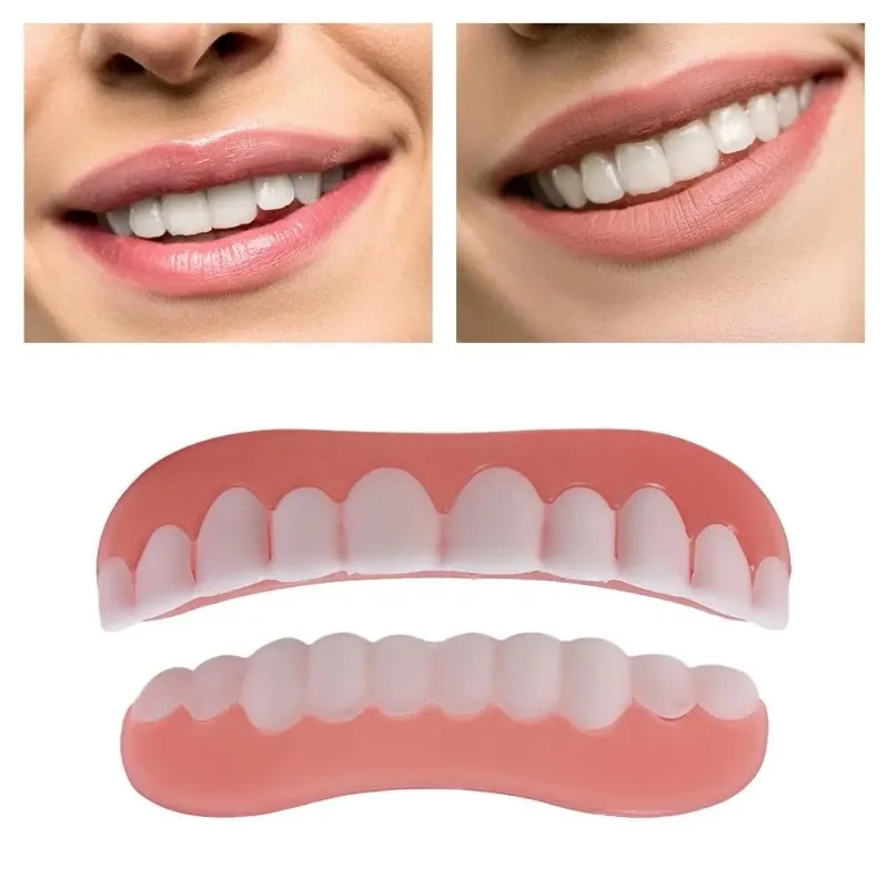 Comfortable Smiling False Teet - Teeth Whitening Veneers reseña y precio