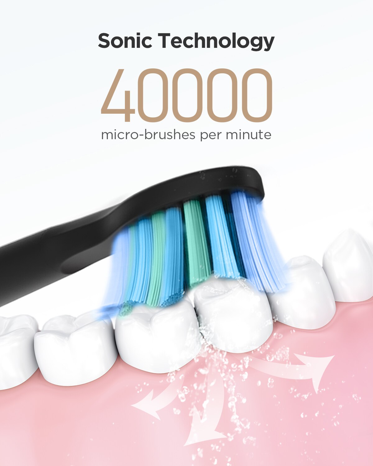 Fairywill Electric Sonic Tooth - Teeth Whitening Toothbrush reseña y precio