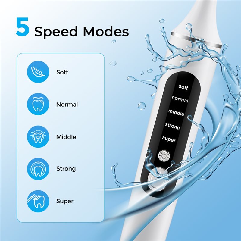 A83G-LED Light Rechargeable El - Teeth Whitening Toothbrush reseña y precio