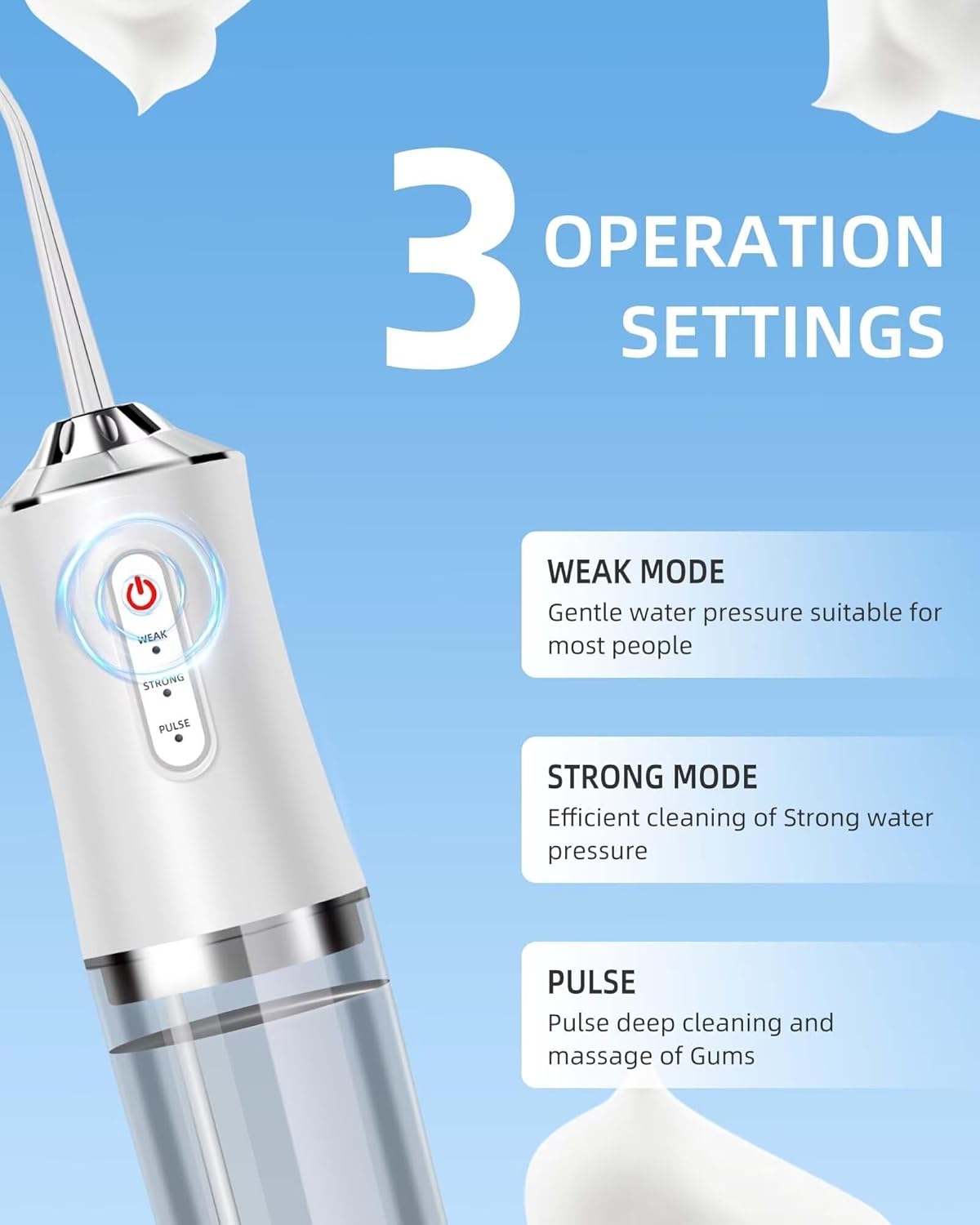 Water Dental Flosser Teeth Pic - Water Flosser Cordless reseña y precio
