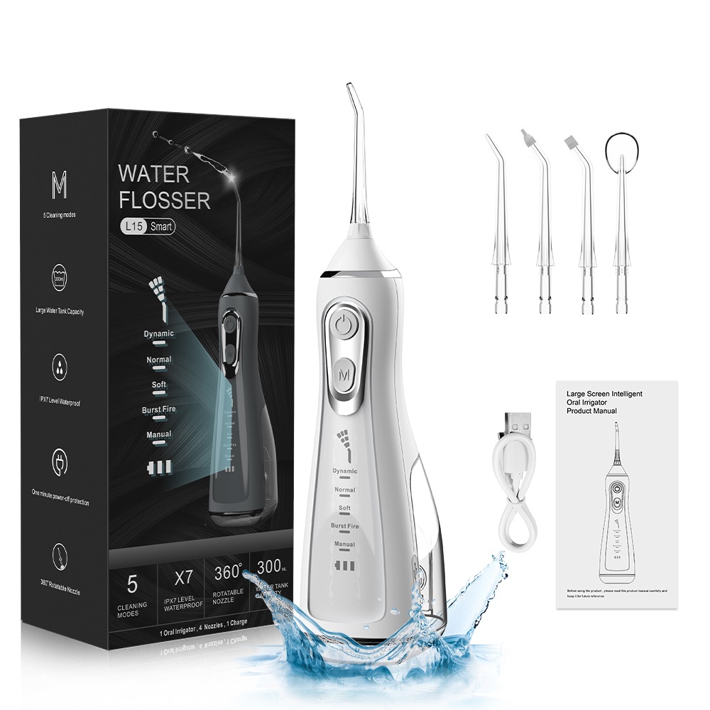 Portable Dental Oral Irrigator - Water Flosser Cordless reseña y precio