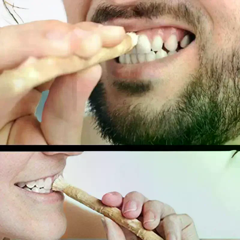 1Pcs Portable Natural Miswak T - Teeth Whitening Toothbrush reseña y precio