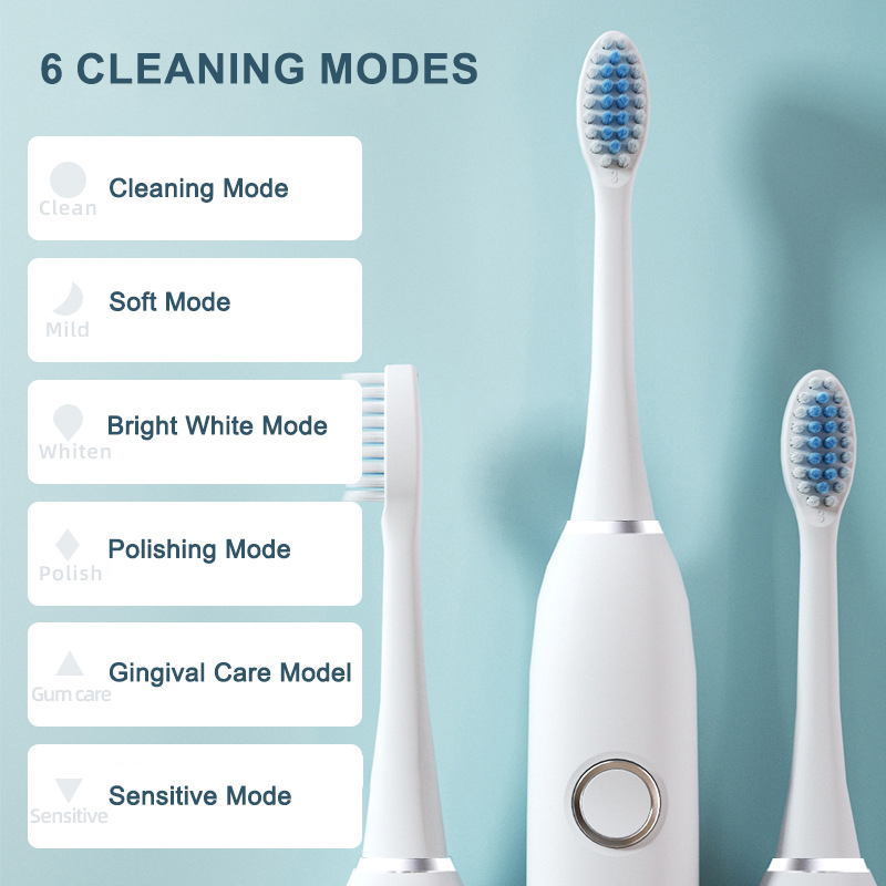 6 Modes Electric Sonic Toothbr - Teeth Whitening Toothbrush reseña y precio