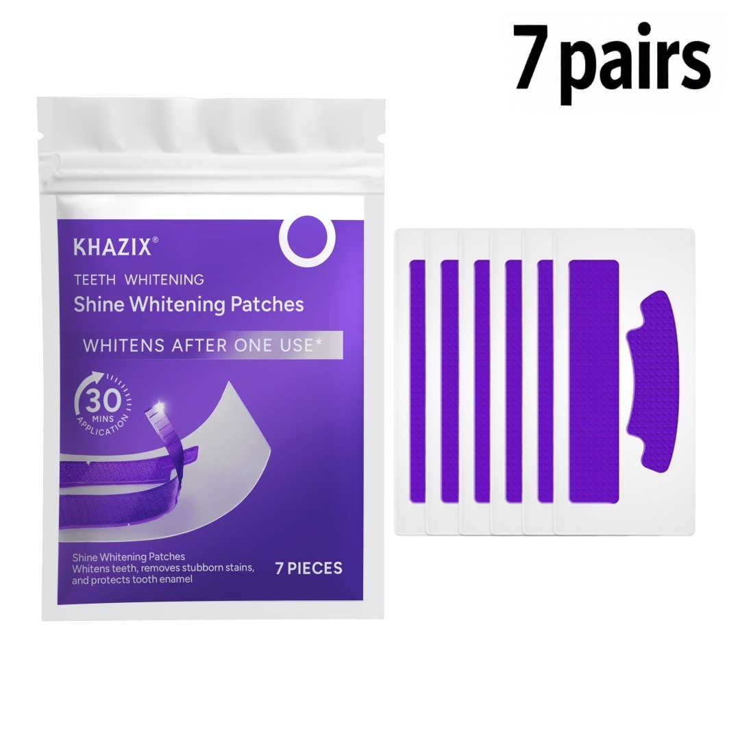 7 pairs Teeth Whitening Strips - Teeth Whitening Routine reseña y precio