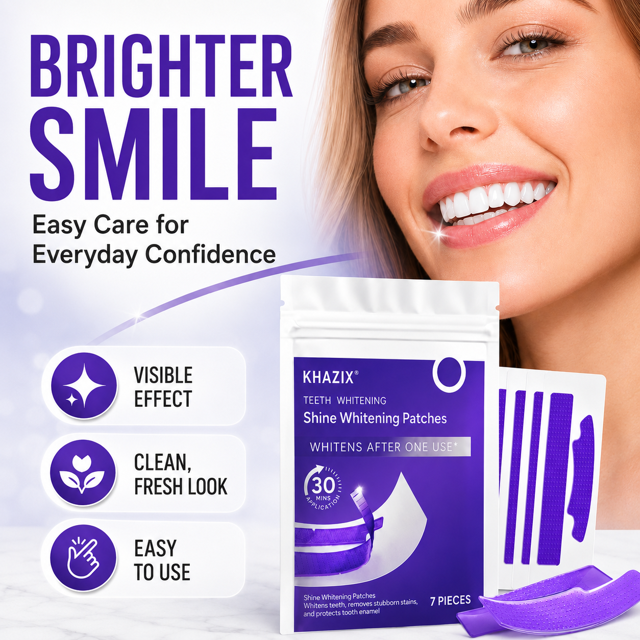 7 pairs Teeth Whitening Strips - Teeth Whitening Routine reseña y precio