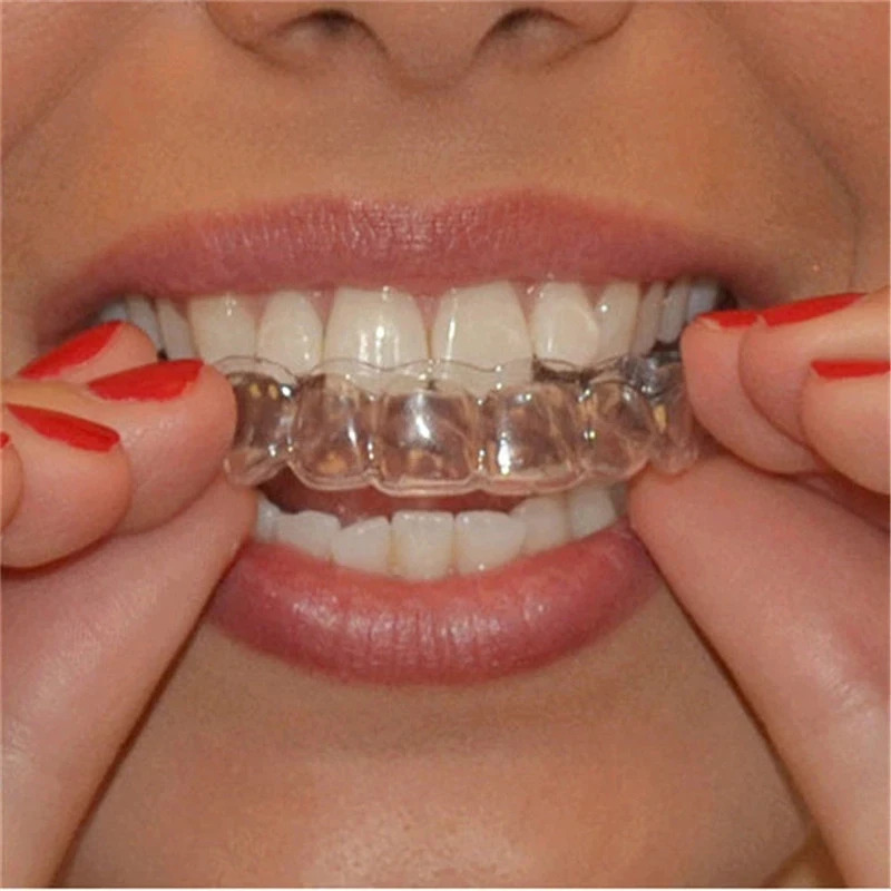 1/8pc Mouth Guard EVA Teeth Pr - Teeth Whitening Hydrogen Peroxide reseña y precio