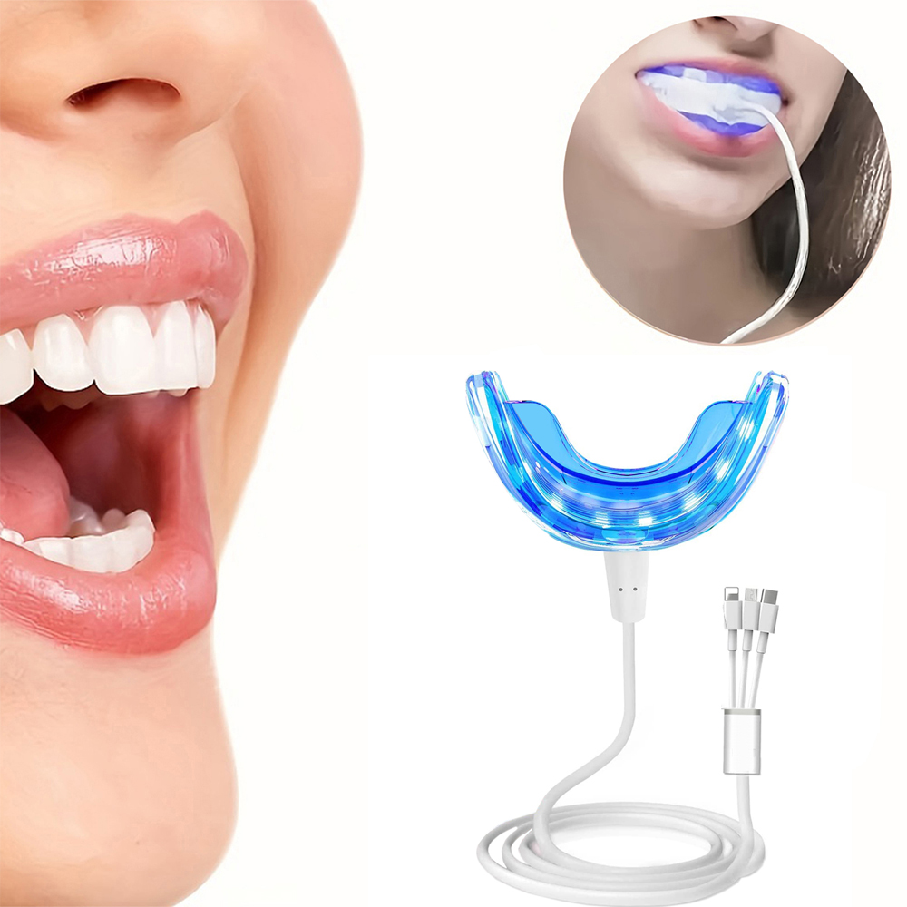 Portable Teeth Whitening Lamp  - Teeth Whitening Hydrogen Peroxide reseña y precio