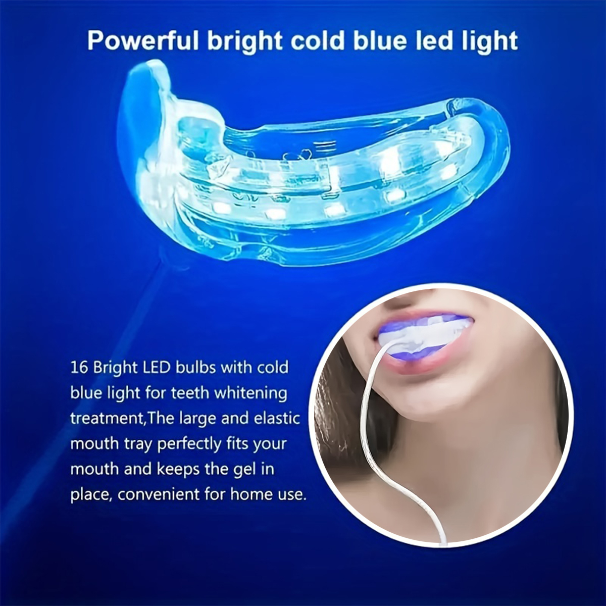 Portable Teeth Whitening Lamp  - Teeth Whitening Hydrogen Peroxide reseña y precio