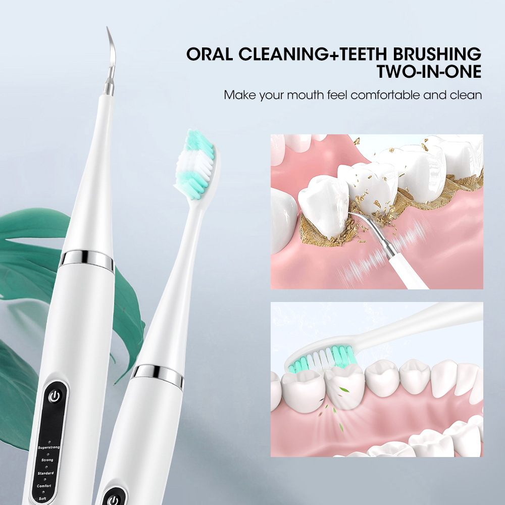 Electric Teeth Cleaner Sonic D - Teeth Whitening Toothbrush reseña y precio
