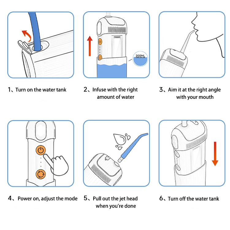 Water Flosser IPX7 Cordless Or - Water Flosser Cordless reseña y precio