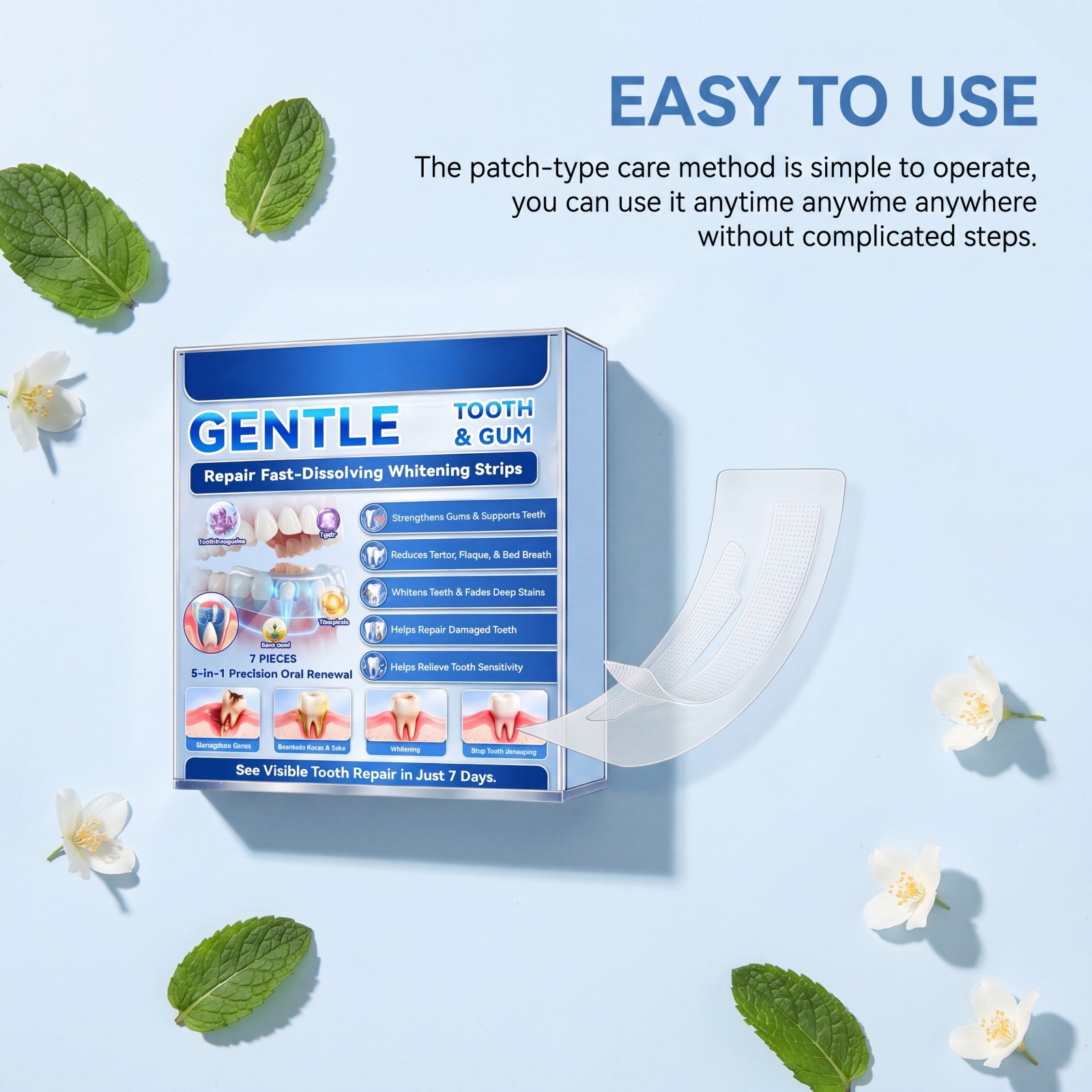 Gentle Tooth & Gum Whitening S - Teeth Whitening Fast reseña y precio