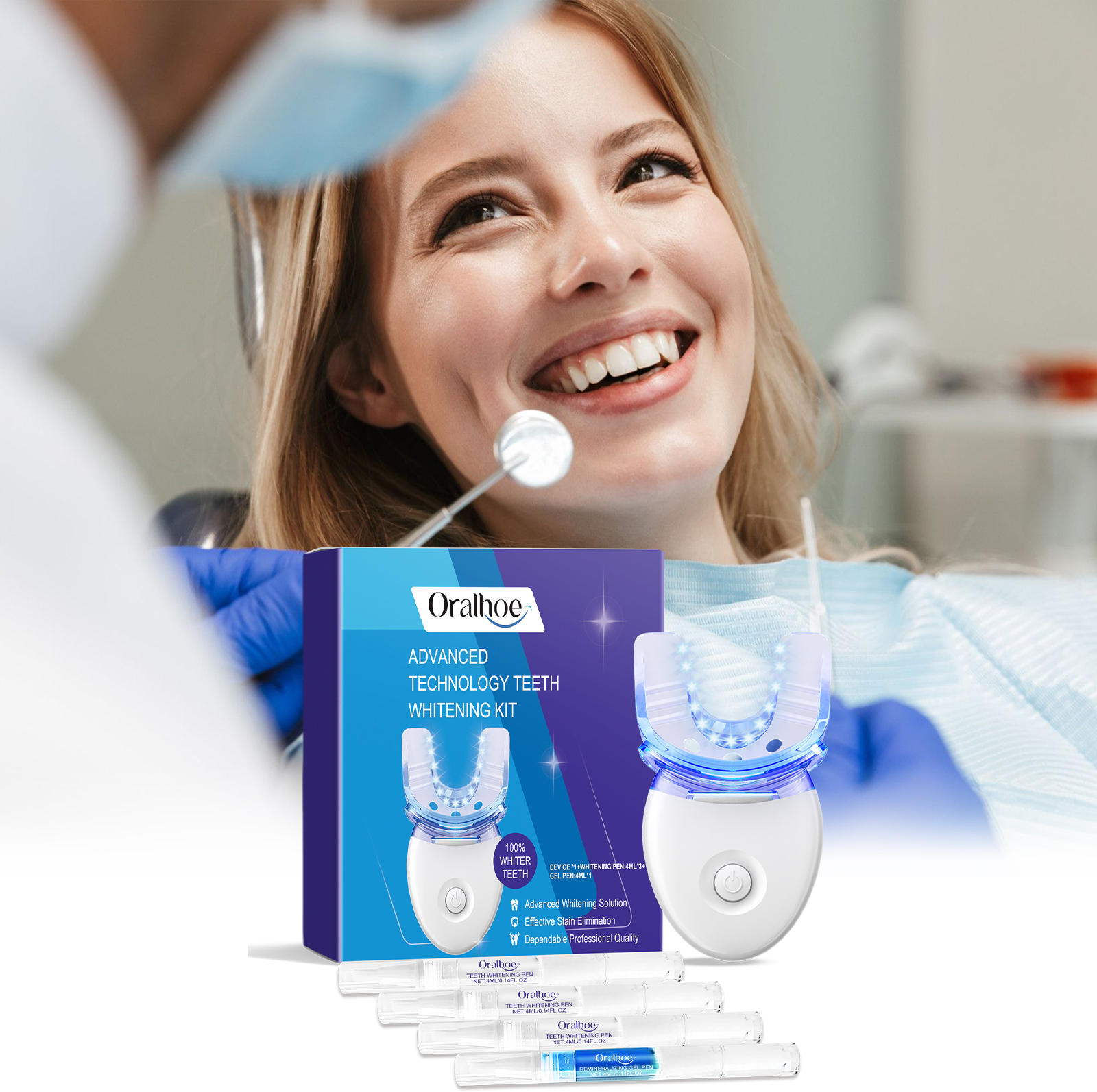 Professional Teeth Whitening L - Teeth Whitening Hydrogen Peroxide reseña y precio